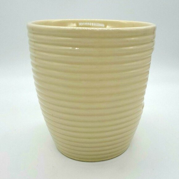 The Old Pottery Company "everything gets better with Coffee" Ribbed Coffee Mug - Picture 6 of 12